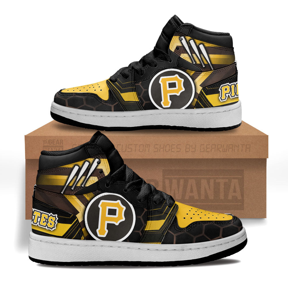 San Pittsburgh Pirates Kid Sneakers Custom-Gear Wanta