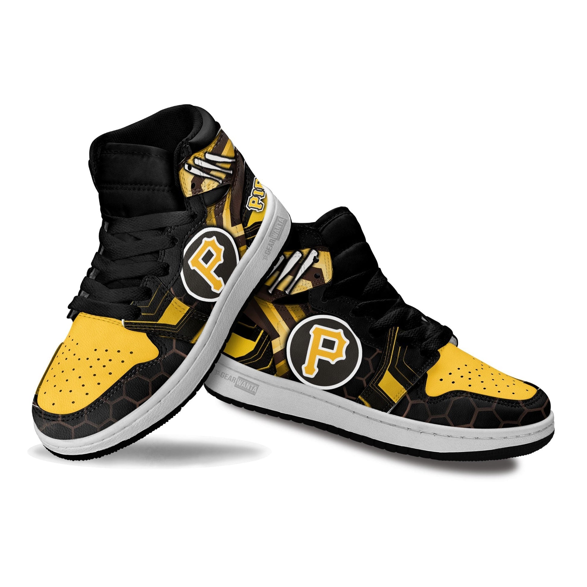 San Pittsburgh Pirates Kid Sneakers Custom-Gear Wanta