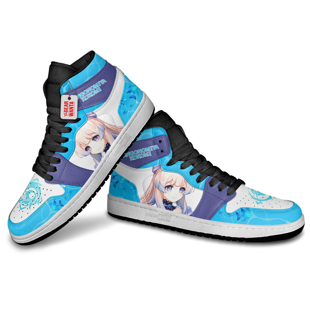 Sangonomiya Kokomi J1 Shoes Personalized Game Collection- gearwanta.com