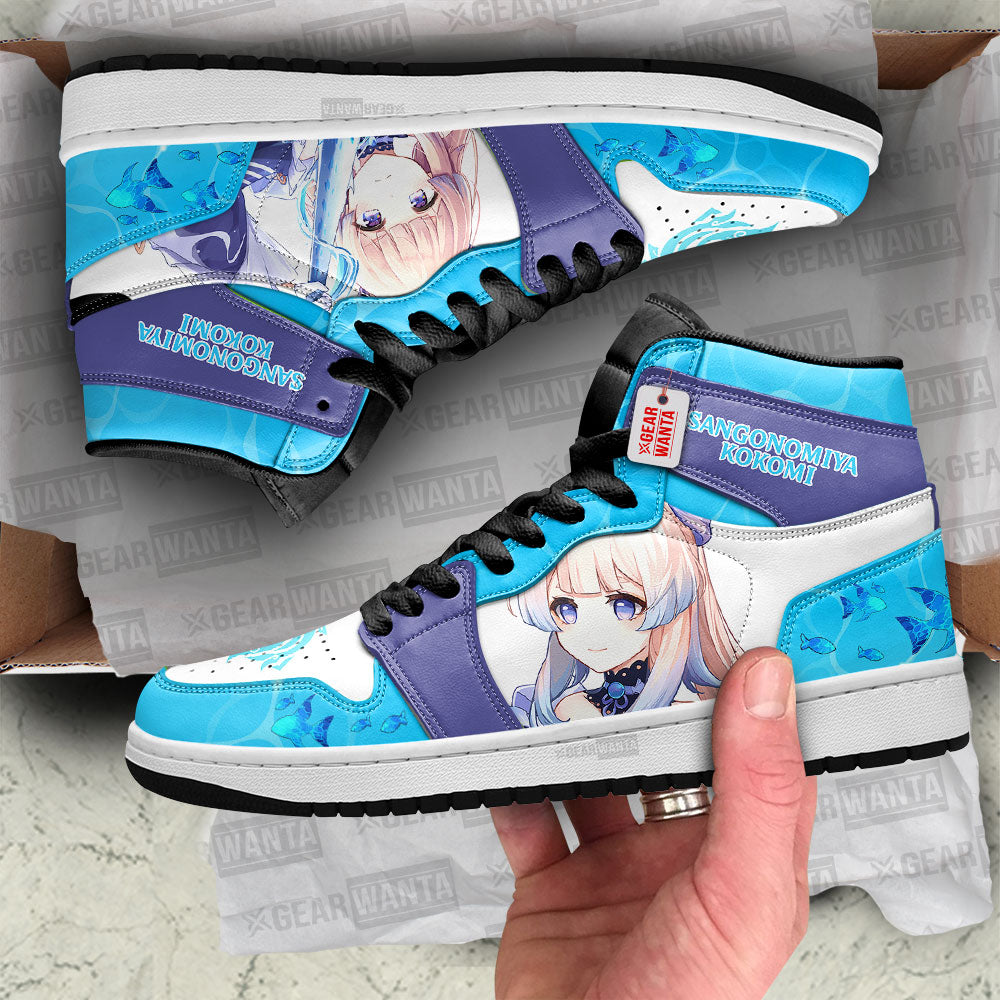 Sangonomiya Kokomi J1 Shoes Personalized Game Collection- gearwanta.com