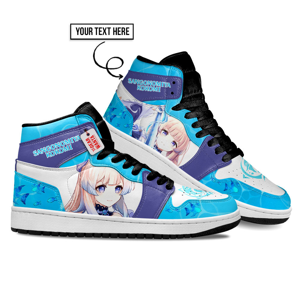 Sangonomiya Kokomi J1 Shoes Personalized Game Collection- gearwanta.com