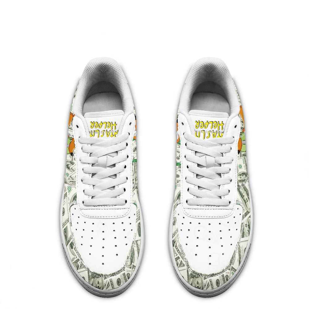 Santa's Little Helper Air Sneakers Custom Simpson Cartoon Shoes-Gear Wanta