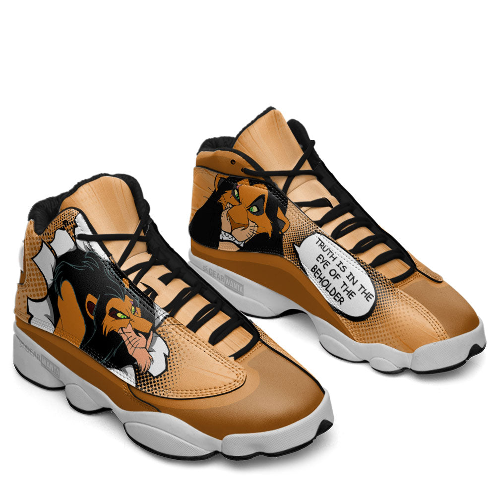 Scar J13 Sneakers Custom Comic Style Shoes-Gear Wanta