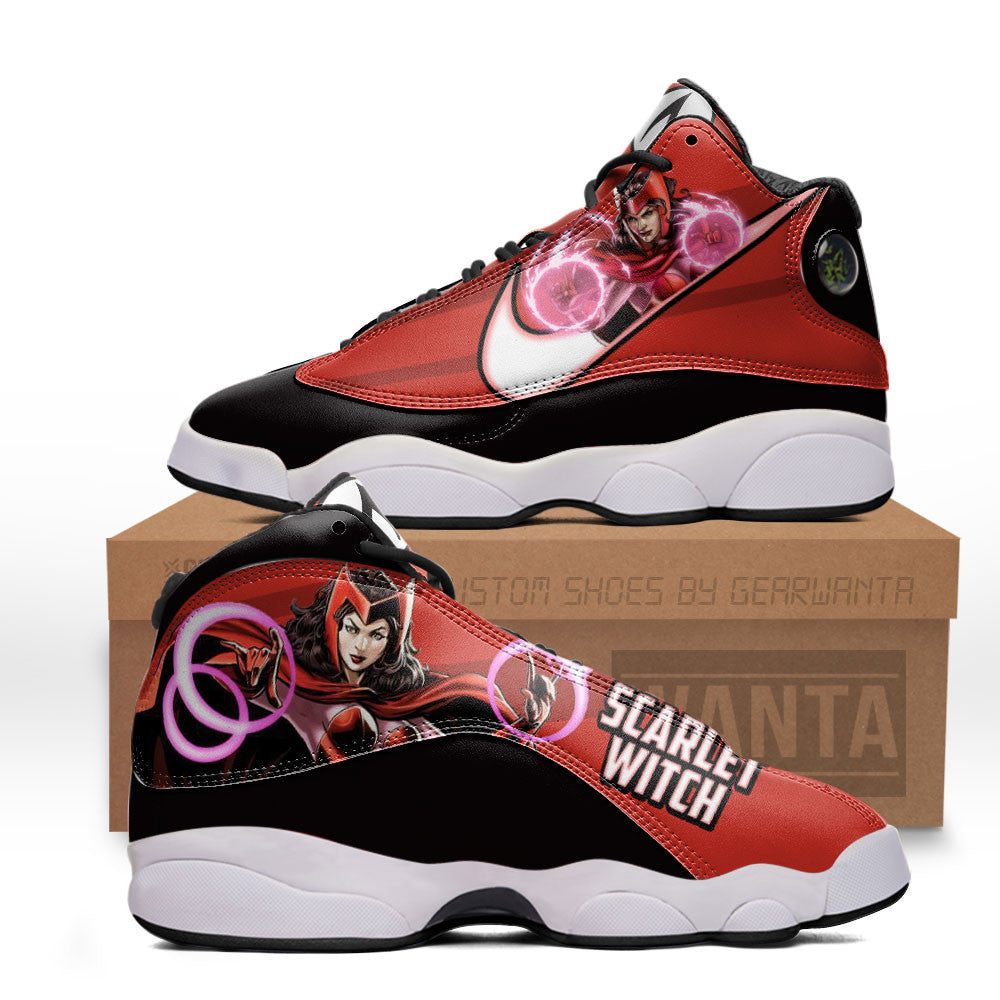 Scarlet Witch J13 Sneakers Super Heroes Custom Shoes-Gear Wanta