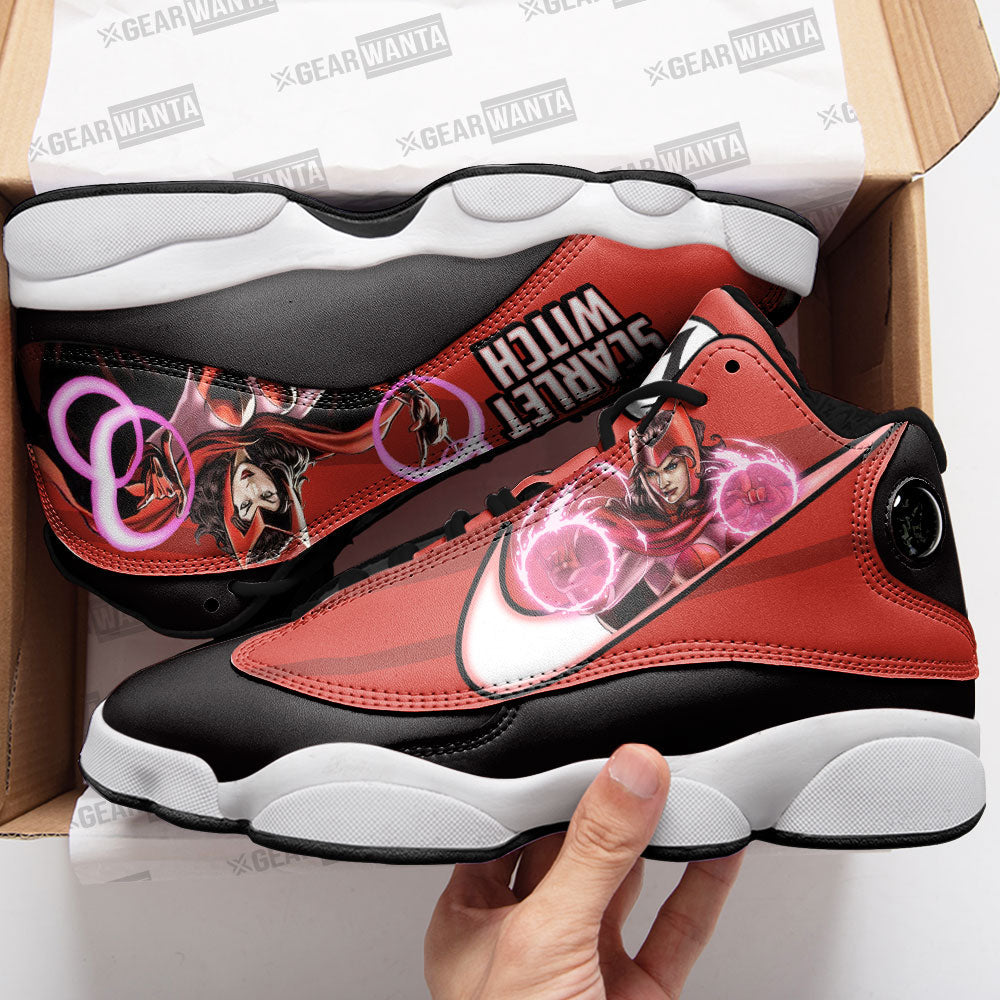 Scarlet Witch J13 Sneakers Super Heroes Custom Shoes-Gear Wanta