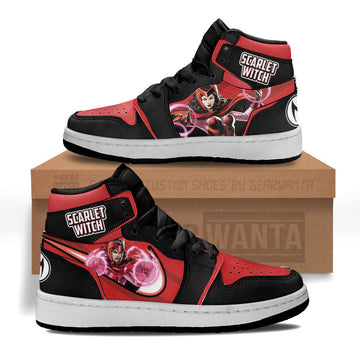 Scarlet Witch Kid Sneakers Custom-Gear Wanta