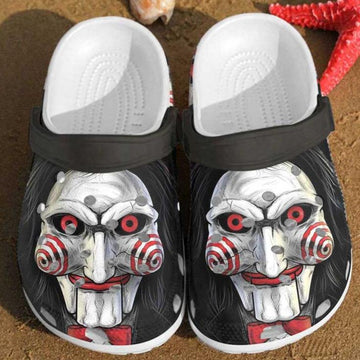 Saw Halloween Horror Movie Clogs Shoes-gearwanta.com