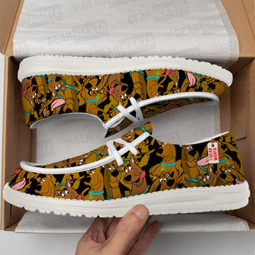 Scooby Doo Canvas Loafer Shoes Vanlentine's Gifts Idea-gearwanta.com