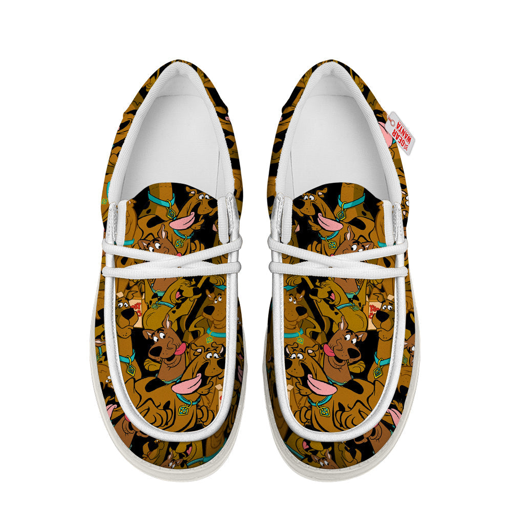 Scooby Doo Canvas Loafer Shoes Vanlentine's Gifts Idea-gearwanta.com