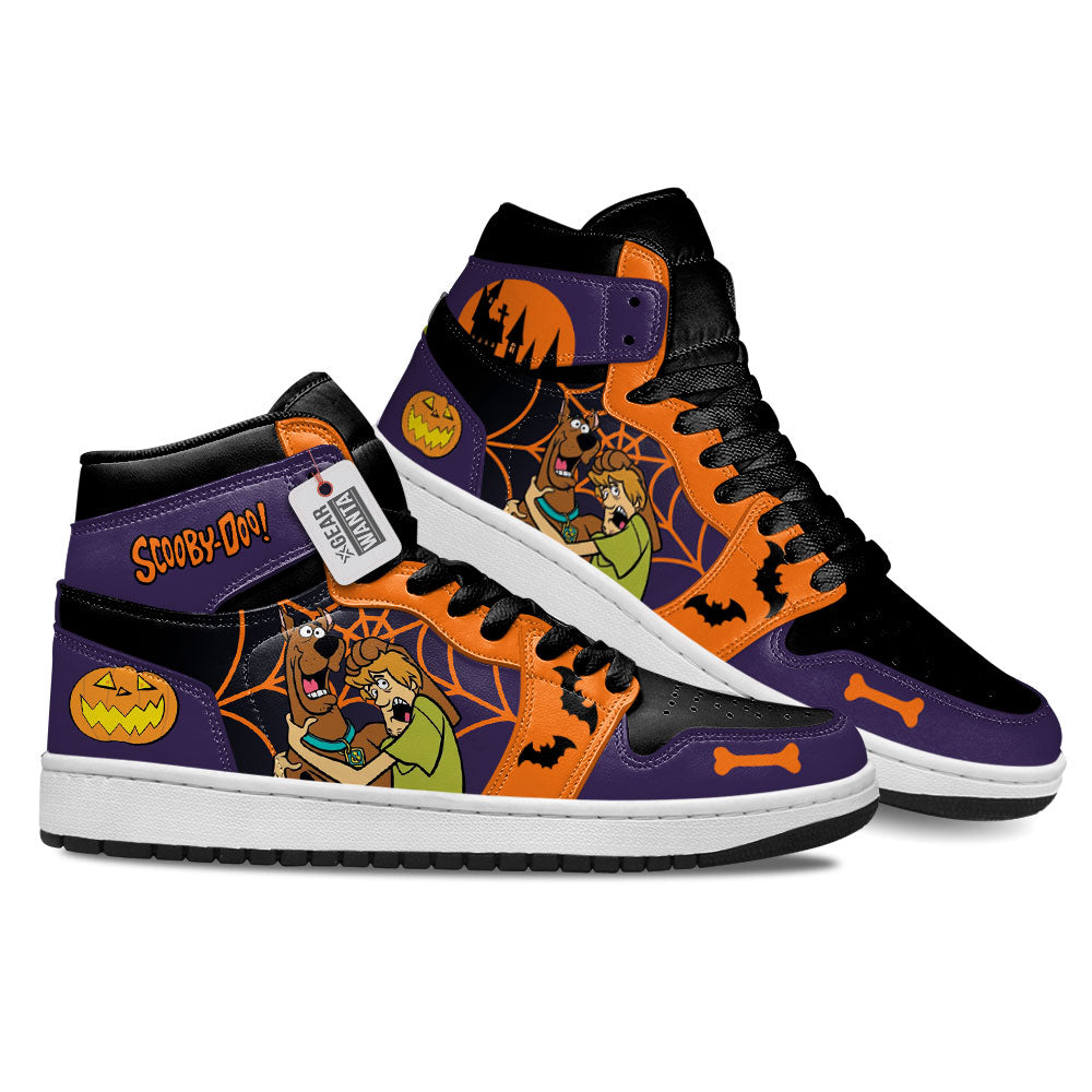 Scooby Doo Halloween J1 Shoes Custom- gearwanta.com