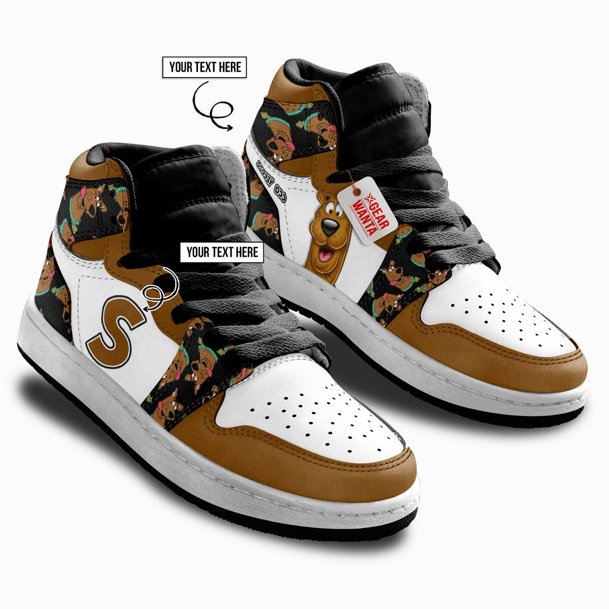 Scooby Doo Kid J1s Sneakers Cartoon Collection - Gearwanta.com