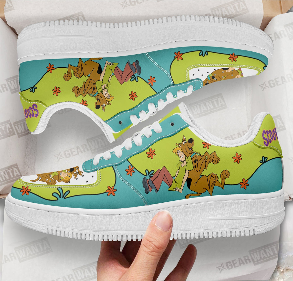 Scooby-Doo and Shaggy Rogers Air Sneakers-Gear Wanta