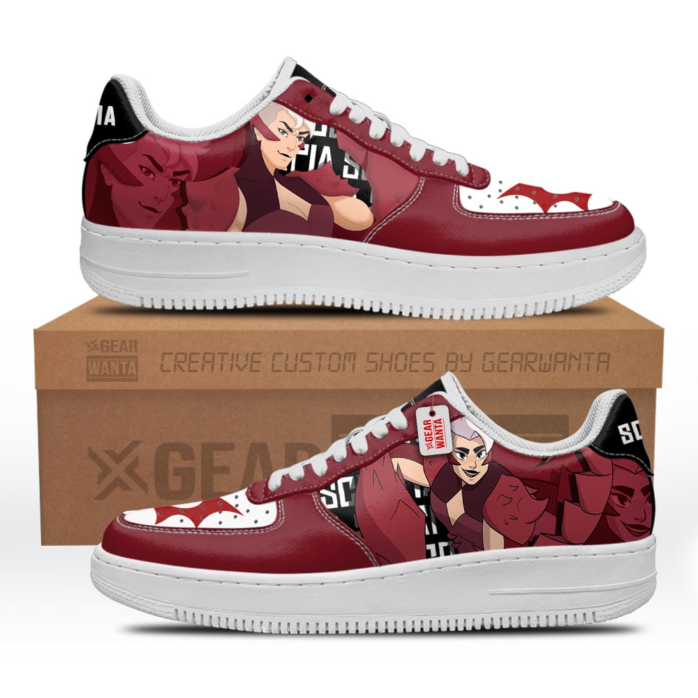 Scorpia She-ra Custom Air Sneakers PT21-Gear Wanta