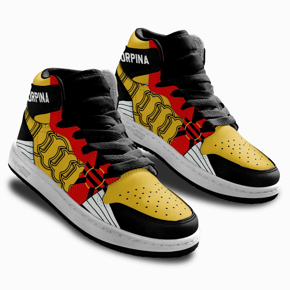 Scorpina Mighty Morphin Kid Sneakers Custom For Kids-Gear Wanta