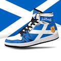 Scotland Flag JD1 High Top Shoes 