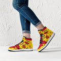 Scotland Rampart Lion Flag JD1 High Top Shoes 