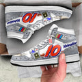 Scott Riggs J1 Shoes Custom Wizard of Oz #10 Cars Race Sneakers-Gear Wanta