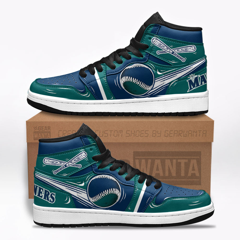 Seatle Marines Shoes Custom Gifts Idea For Fans TT13-Gear Wanta