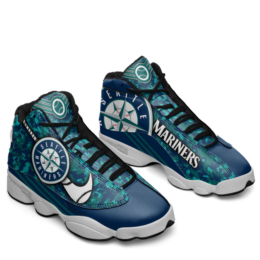 Seattle Mariners J13 Sneakers Custom Shoes-Gear Wanta