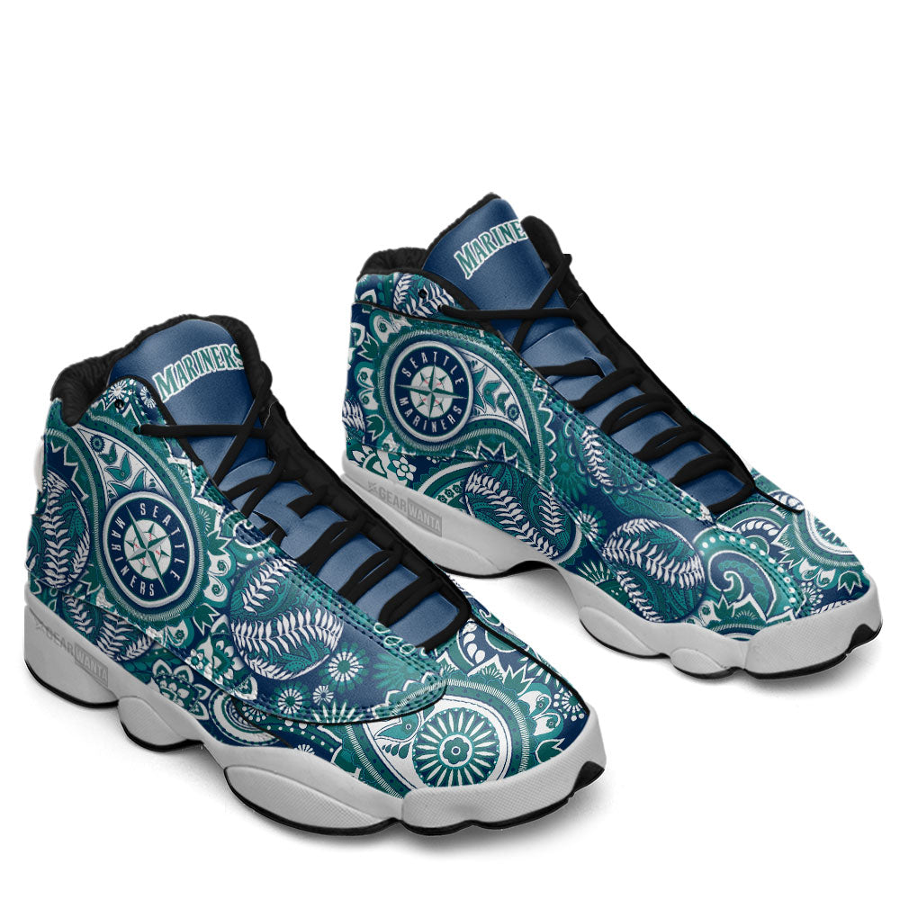 Seattle Mariners J13 Sneakers Custom Shoes-Gear Wanta