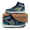 Seattle Mariners Kid Sneakers Custom For Kids-Gear Wanta