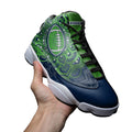 Seattle Seahawks J13 Sneakers Custom Shoes-Gear Wanta