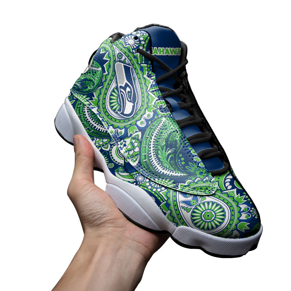 Seattle Seahawks J13 Sneakers Custom Shoes-Gear Wanta