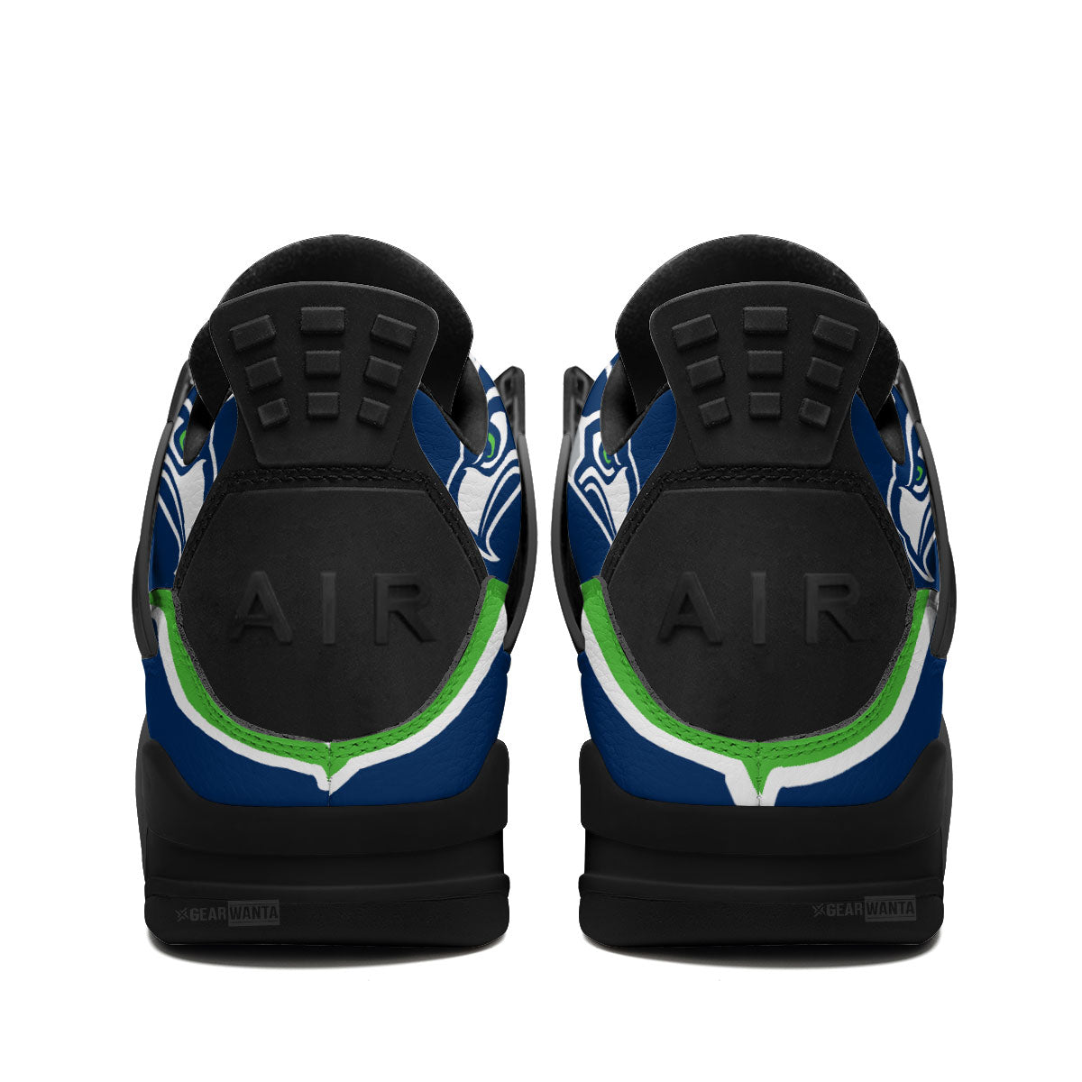 Seattle Seahawks Aj4 Sneakers Custom Shoes-Gear Wanta