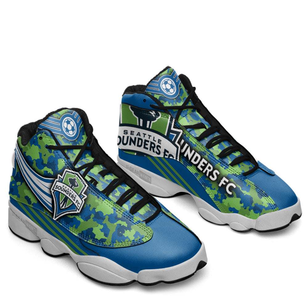 Seattle Sounders FC J13 Sneakers Custom Shoes-Gear Wanta