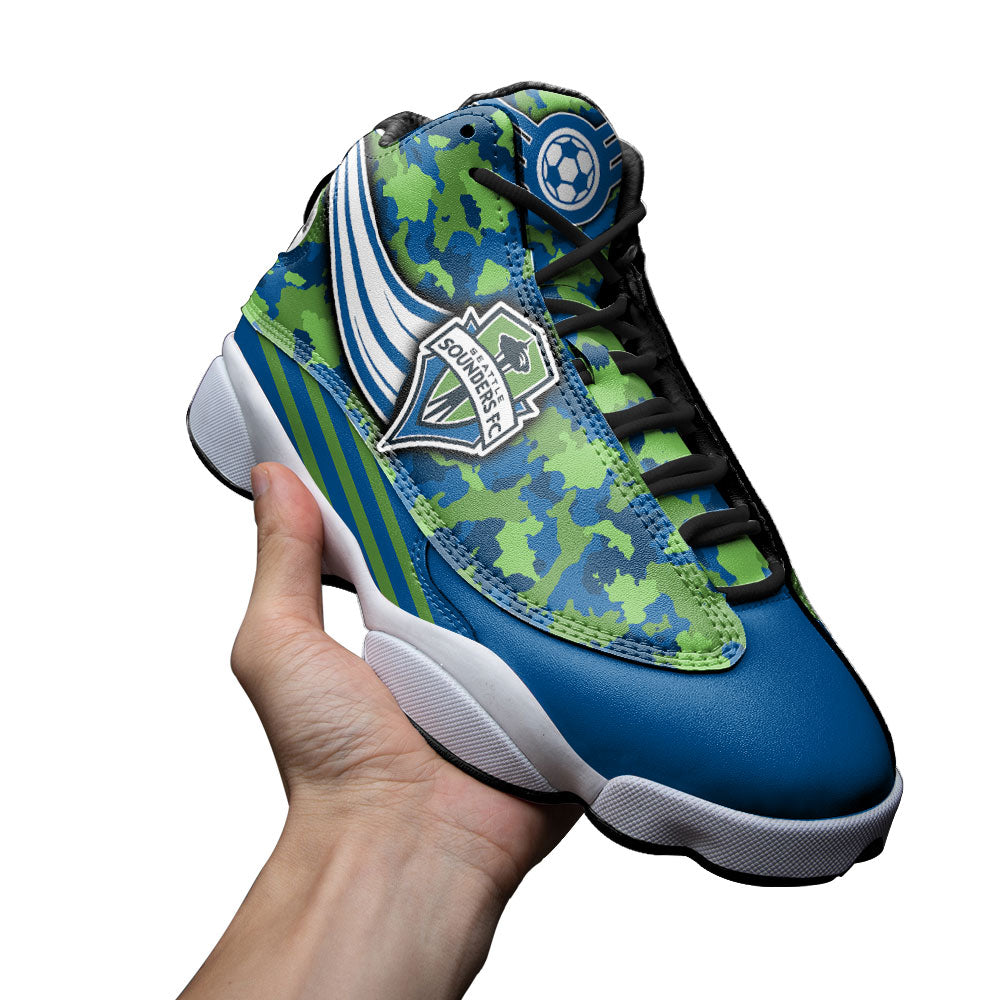 Seattle Sounders FC J13 Sneakers Custom Shoes-Gear Wanta