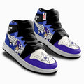 Shadow Man Mega Man Kid Sneakers Custom For Kids-Gear Wanta