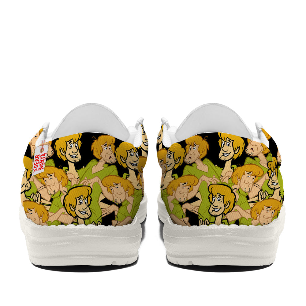 Shaggy Rogers Scooby Doo Canvas Loafer Shoes Vanlentine's Gifts Idea-gearwanta.com