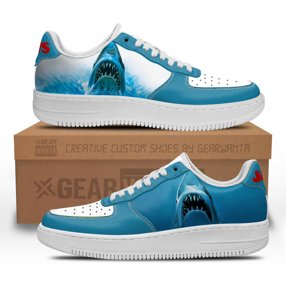 Jaws Custom Air Sneakers QD11-Gear Wanta