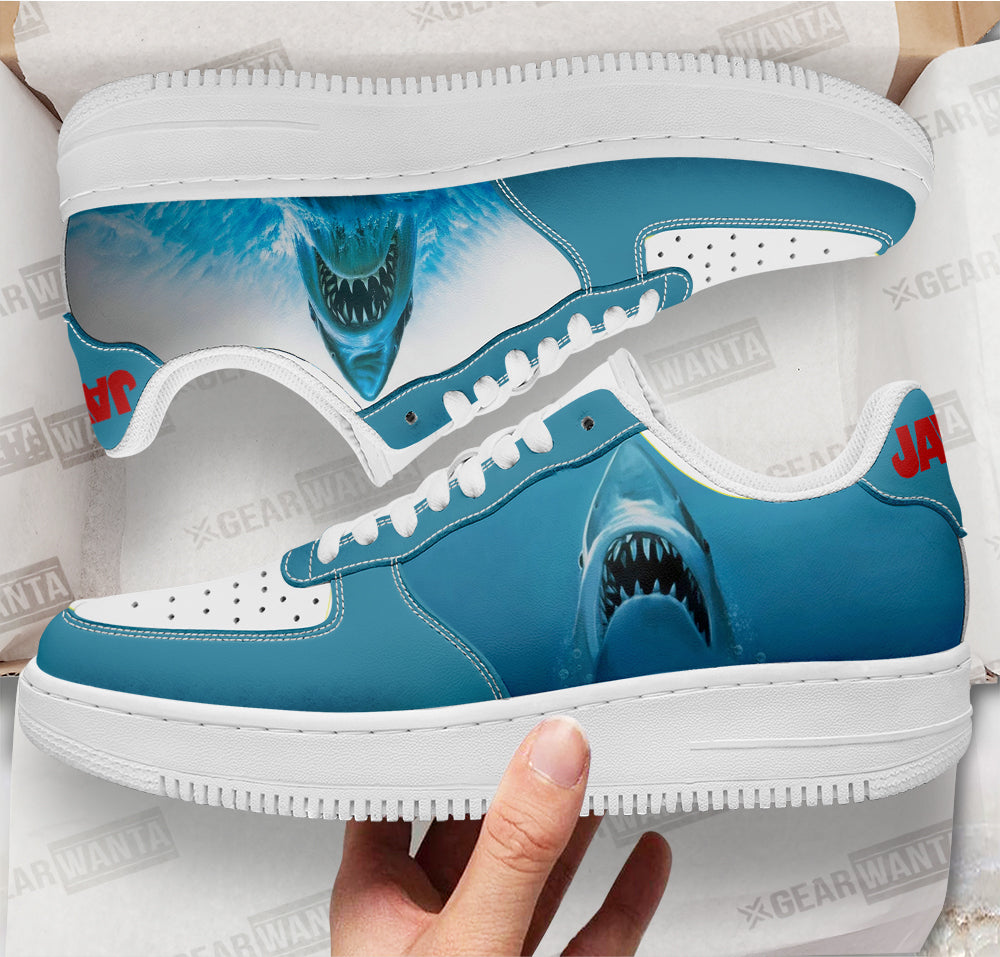 Jaws Custom Air Sneakers QD11-Gear Wanta