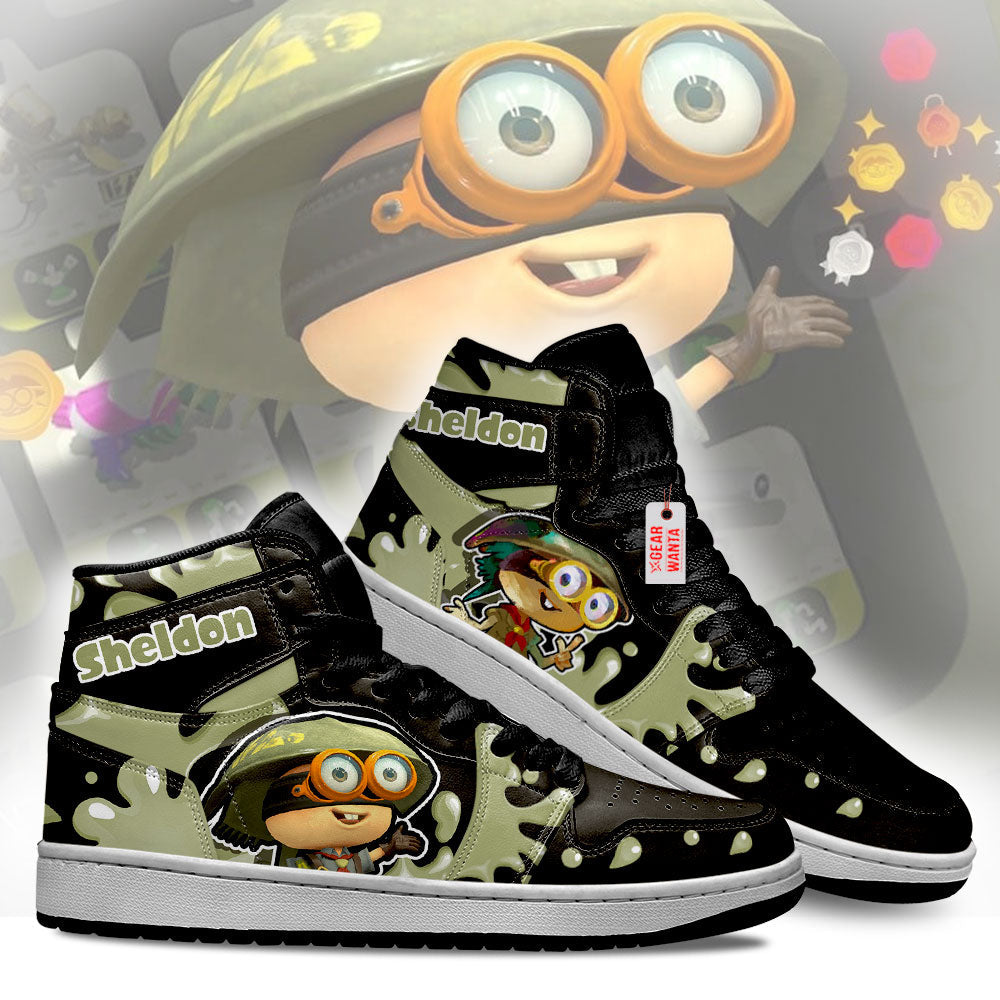 Sheldon Splatoon J1 Shoes Custom For Fans TT20-Gear Wanta