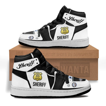 Sheriff Kid Sneakers Cars Carstoom Movies Custom-Gear Wanta