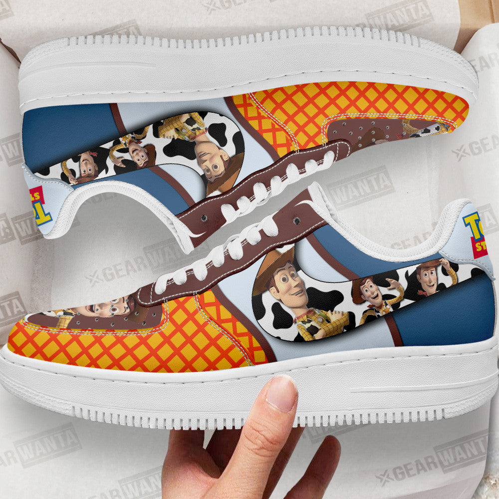 Sheriff Woody Toy Story Air Sneakers Custom Cartoon Shoes-Gear Wanta