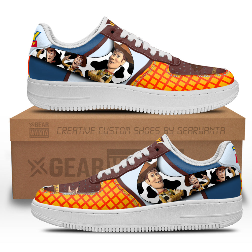 Sheriff Woody Toy Story Air Sneakers Custom Cartoon Shoes-Gear Wanta