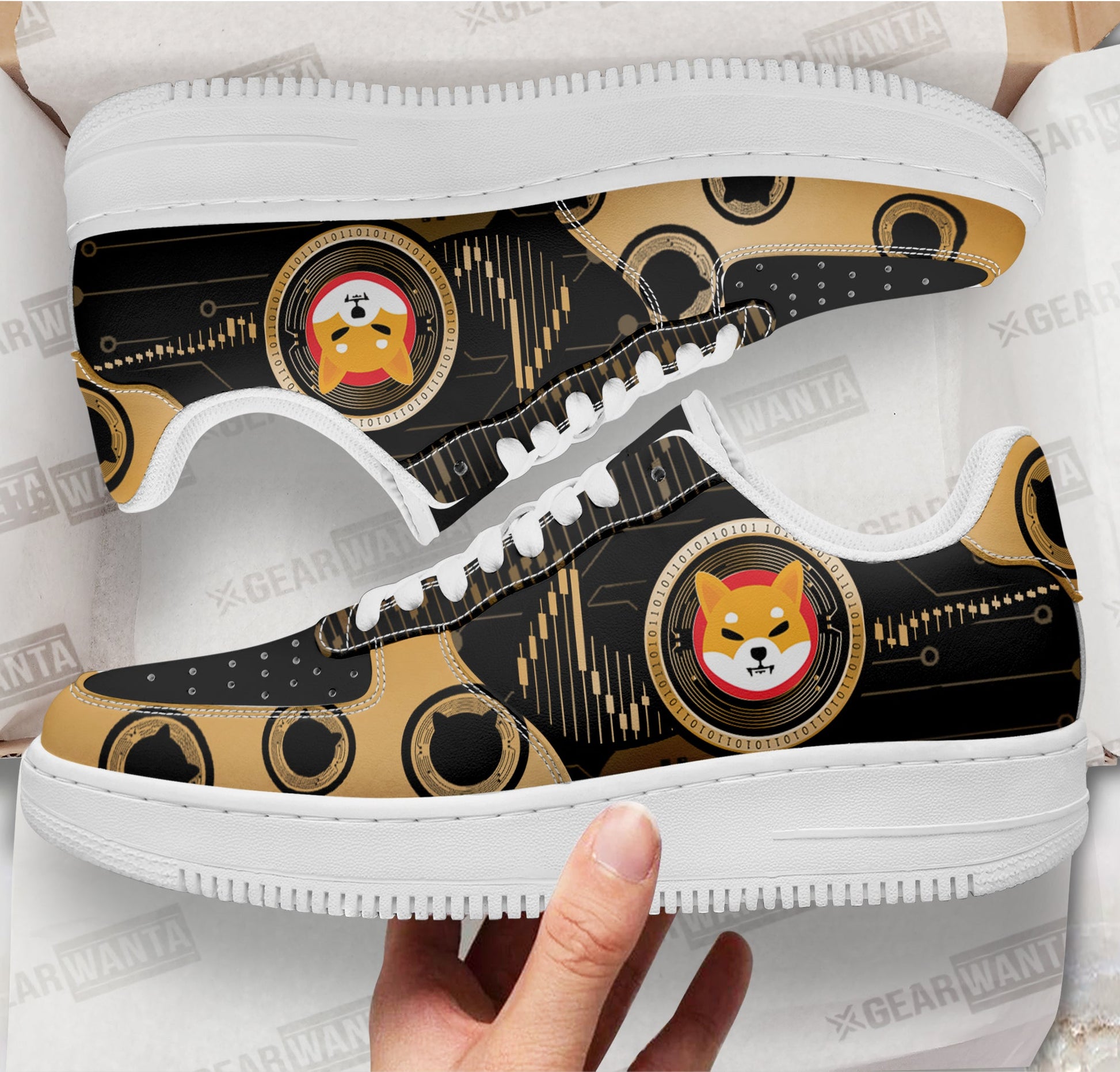 Shiba Inu Shoes Custom Sneakers TT14-Gear Wanta