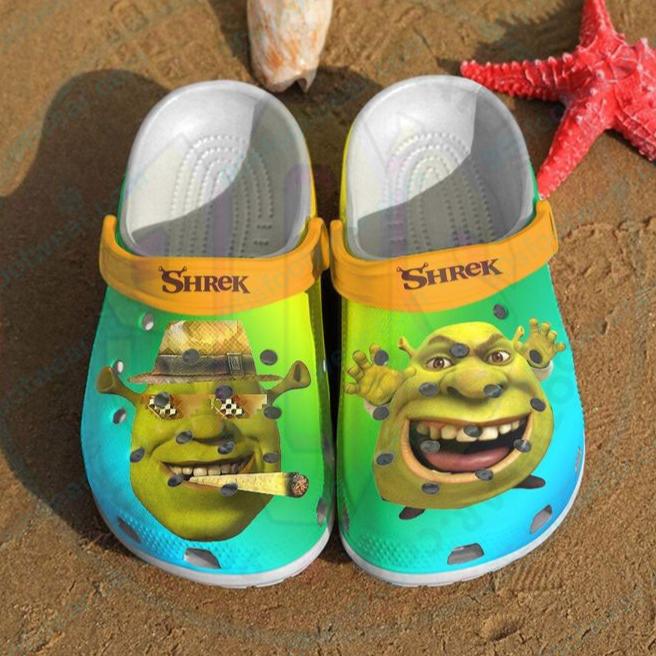 Shrek Cool American Animated Fantasy Comedy Film Clog Shoes-gearwanta.com