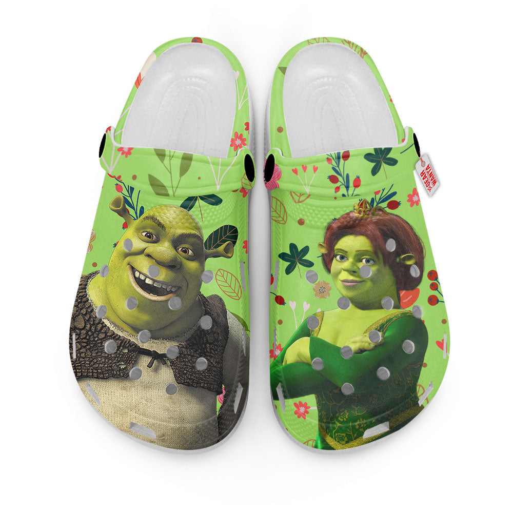 Shrek Shrek and Princess Fiona Fantasy Comedy Film Clog Shoes