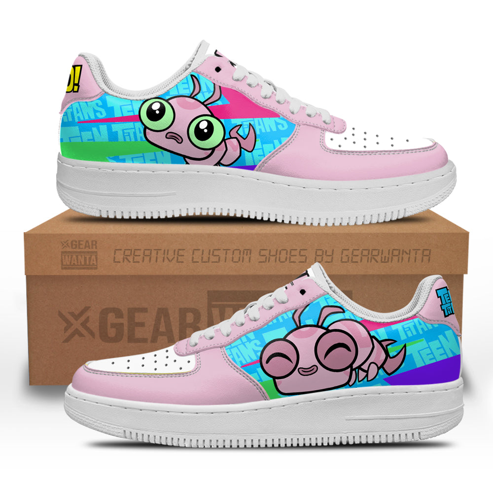 Silke Air Sneakers Custom Teen Titan Go Cartoon Shoes-Gear Wanta