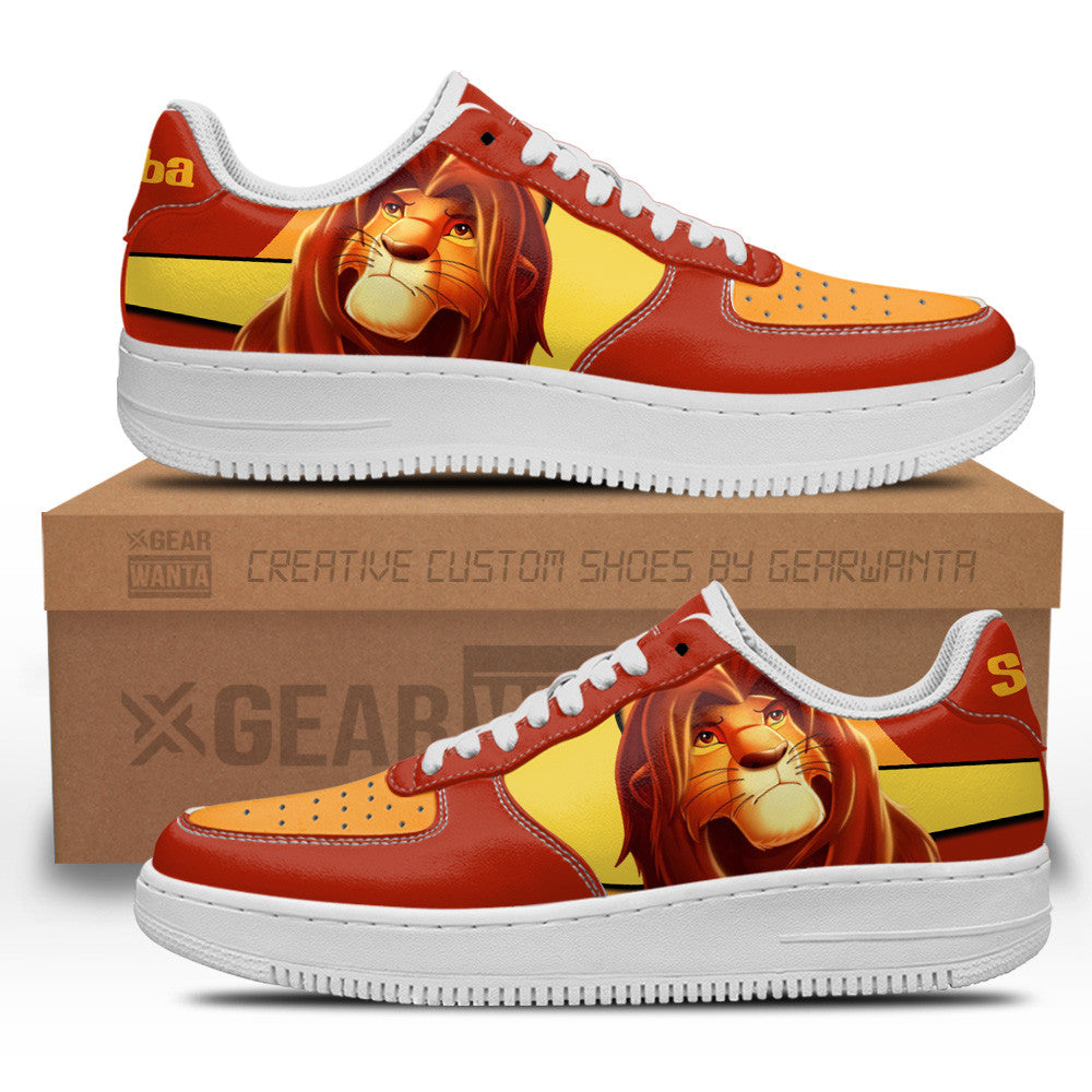 Simba Custom Cartoon Air Sneakers LT13-Gear Wanta