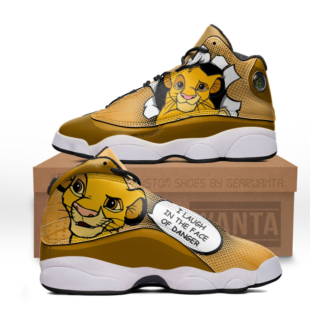 Simba J13 Sneakers Custom Comic Style Shoes-Gear Wanta