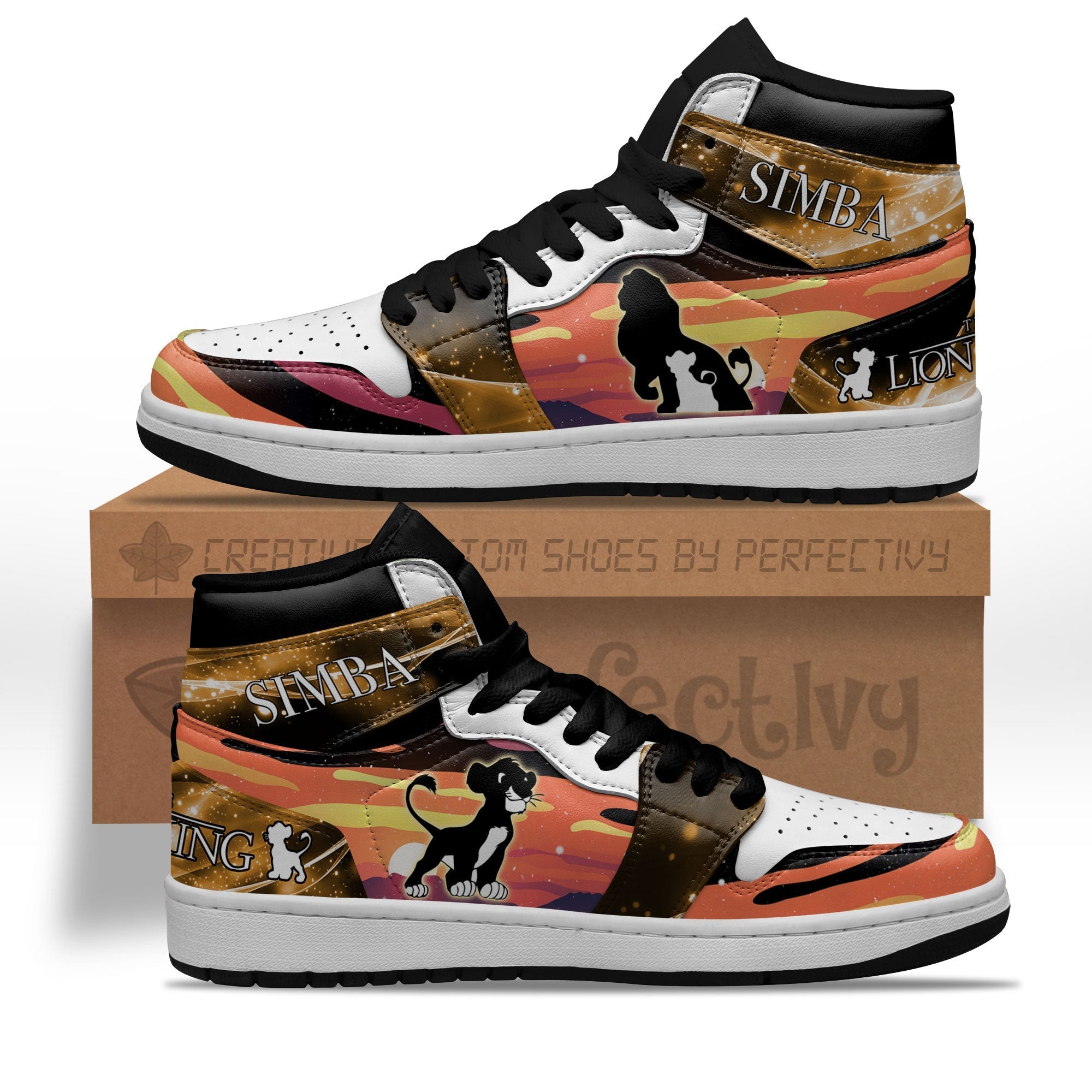 Simba Silhouette J1 Shoes Custom For Fans Sneakers PT10-Gear Wanta