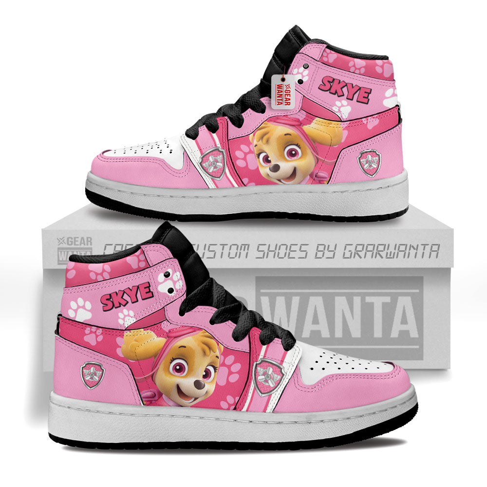 Skye Kid J1s Sneakers Cartoon Collection - Gearwanta.com