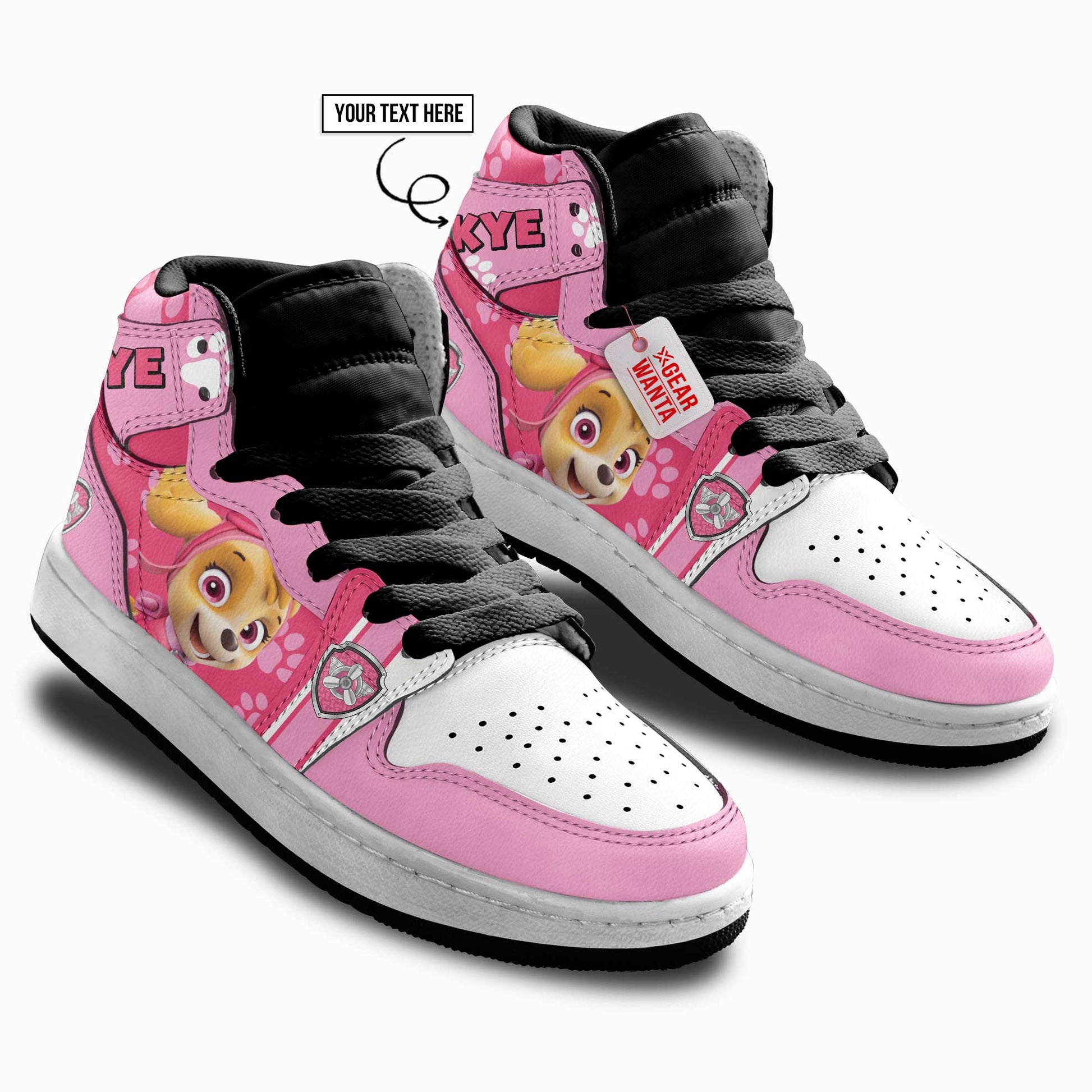 Skye Kid J1s Sneakers Cartoon Collection - Gearwanta.com