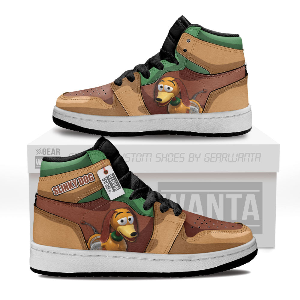 Slinky Dog Kids Sneakers Custom Shoes For Kid Gearwanta.com