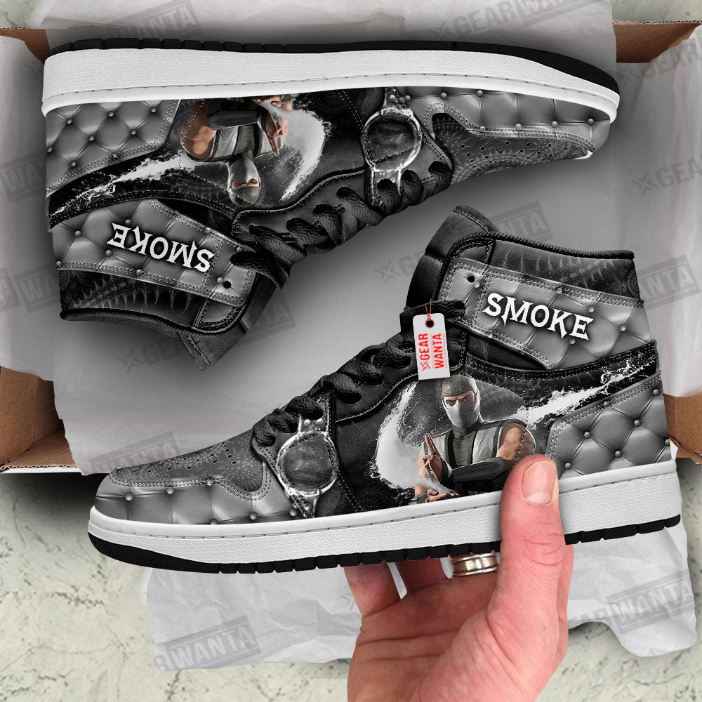 Smoke Mortal Kombat J1 Shoes Custom Sneakers For Fans TT24-Gear Wanta