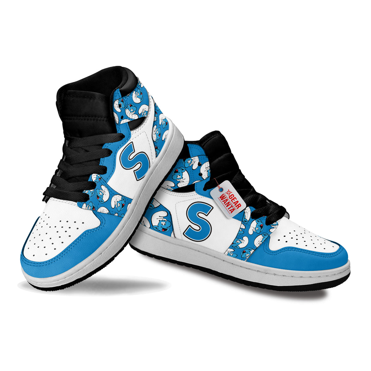 Smurfs Kid J1s Sneakers Cartoon Collection - Gearwanta.com